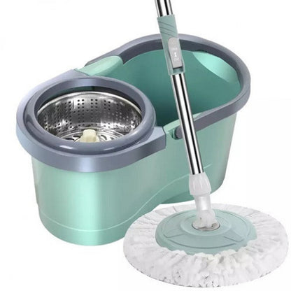 TRAPEADOR GIRATORIO PLASTICO CON BASE DE ALUMINIO (28 UND X CAJA)